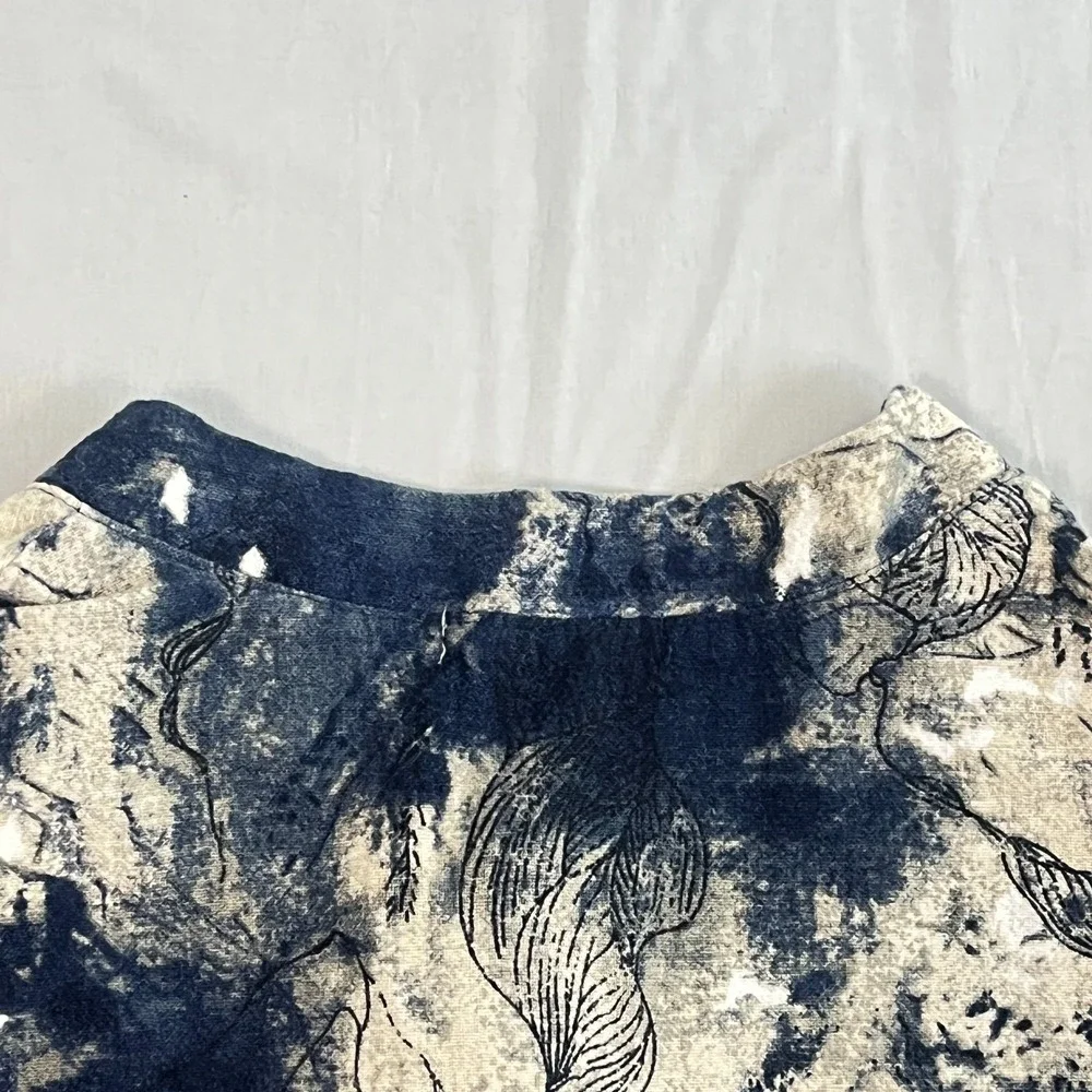 Tie-Dye ontto blouse